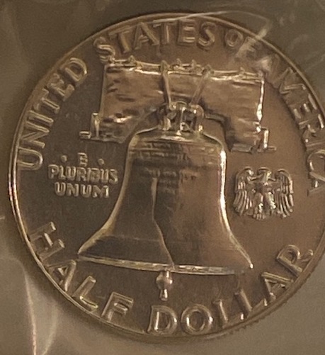 1961-Franklin-Half-In-Mint-Wrapper